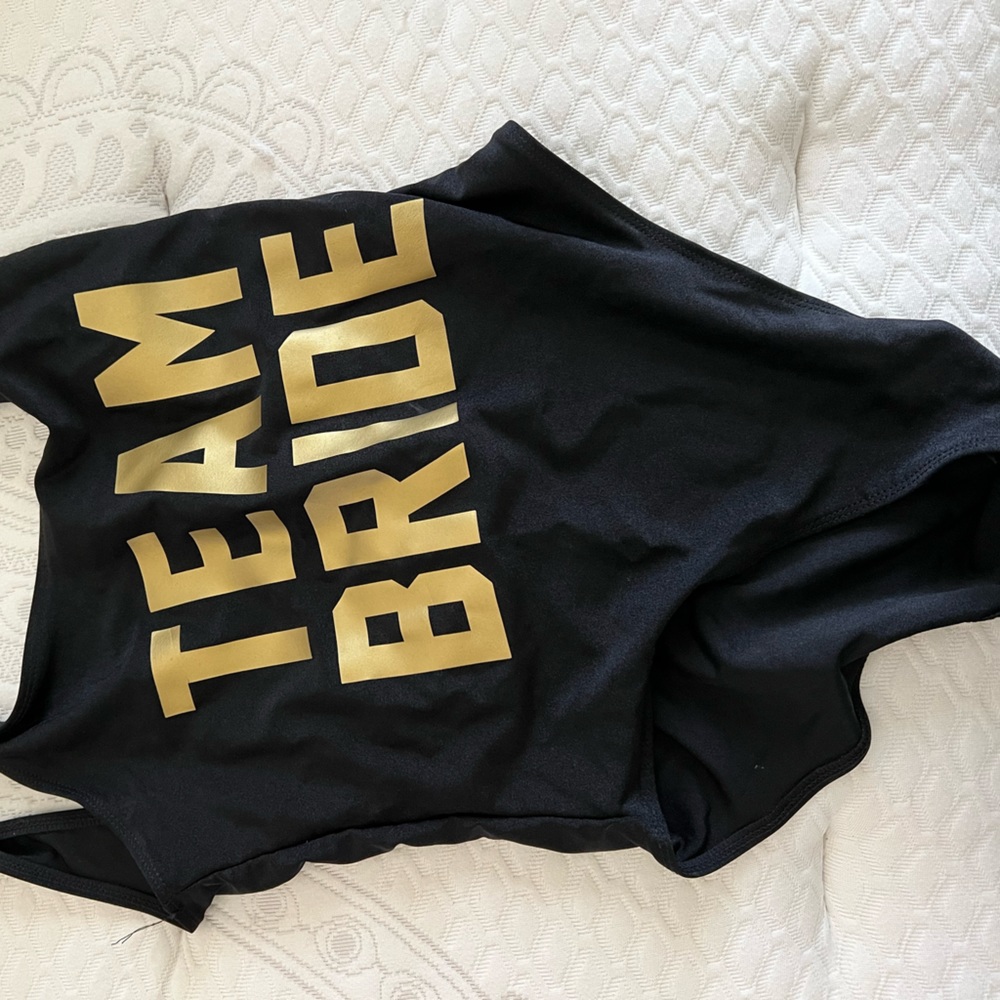 Team bride swimsuit size: medium